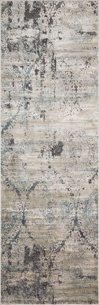 Loloi - Cascade Taupe / Blue 2-7in x 10-0in Runner Rug - CASACAS-01TABB27A0 veiw 1