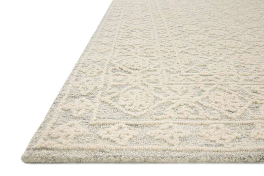 Loloi - Cecelia Mist / Ivory 5-0in x 7-6in Area Rug - CECECEC-01MIIV5076 veiw 2