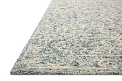 Loloi - Cecelia Ocean / Ivory 5-0in x 7-6in Area Rug - CECECEC-01OCIV5076 veiw 2