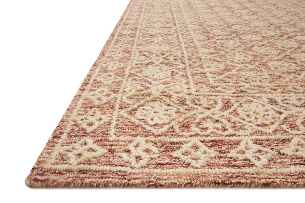 Loloi - Cecelia Rust / Natural 7-9in x 9-9in Area Rug - CECECEC-01RUNA7999 veiw 4