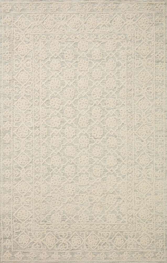 Loloi - Cecelia Mist / Ivory 8-6in x 12 Area Rug - CECECEC-01MIIV86C0 veiw 1