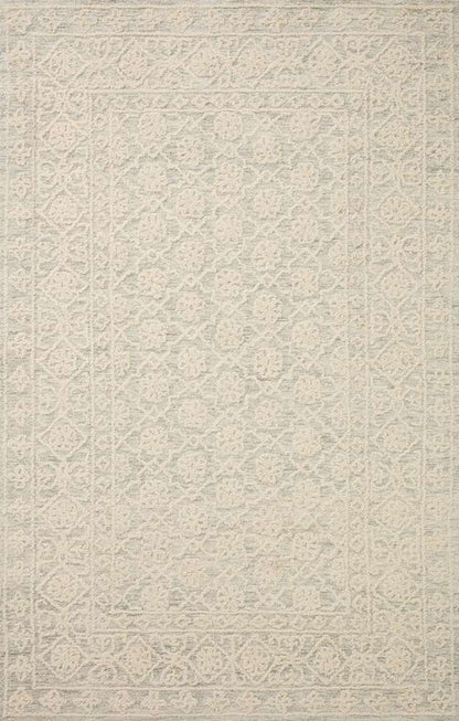Loloi - Cecelia Mist / Ivory 8-6in x 12 Area Rug - CECECEC-01MIIV86C0 veiw 1