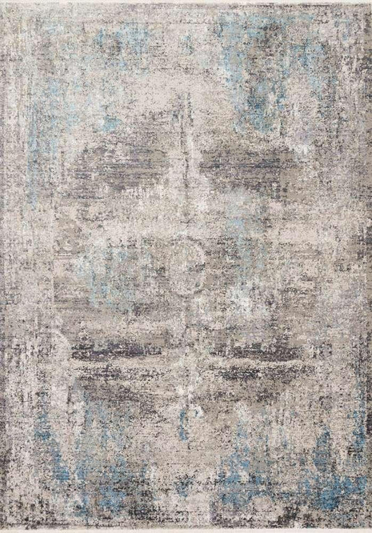 Loloi - Franca Slate / Sky 11-6in x 15-7in Area Rug - FNCAFRN-04SLSCB6F7 veiw 1