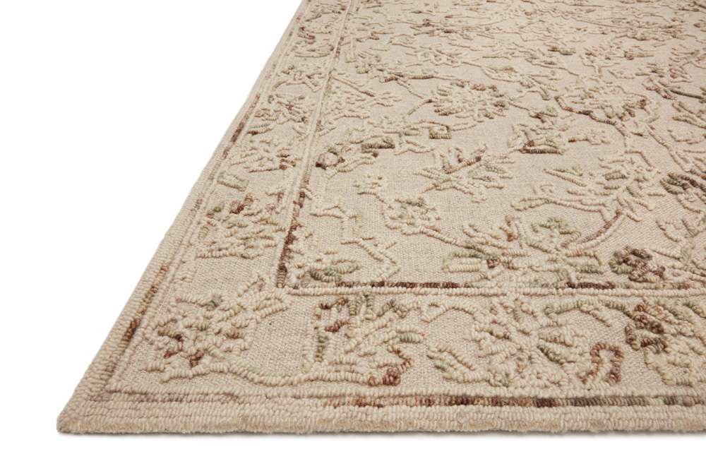 Loloi - Halle Natural / Sage 18in x 18in Sample Rug - HALEHAE-02NASG160S veiw 3