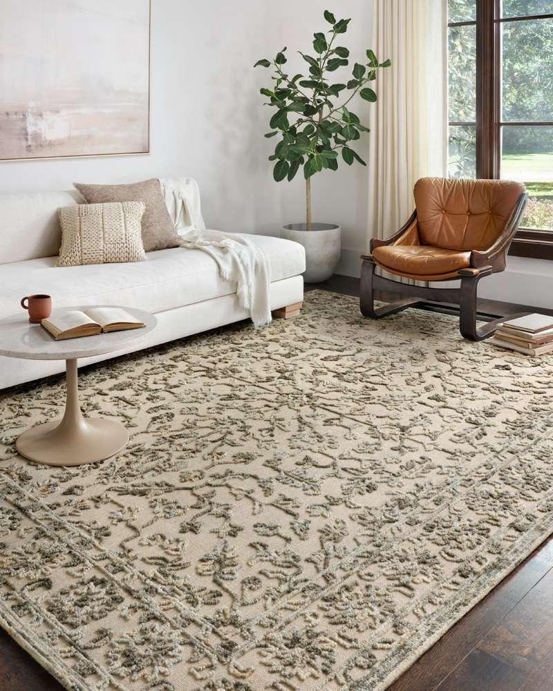 Loloi - Halle Grey / Sky 3-6in x 5-6in Accent Rug - HALEHAE-05GYSC3656 veiw 2