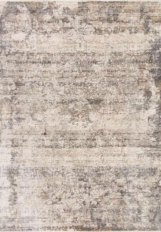 Loloi - Homage Graphite / Beige 11-6in x 15-6in Area Rug - HOMAHOM-01GTBEB6F6 veiw 1