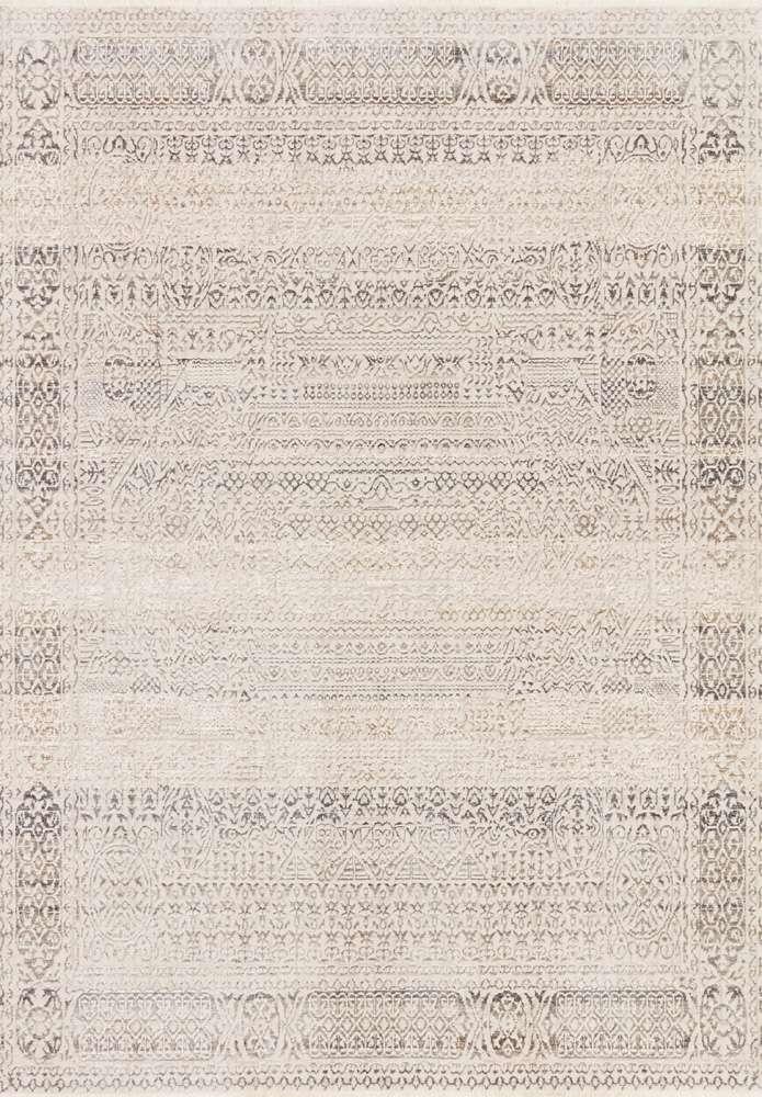 Loloi - Homage Ivory / Silver 3-9in x 5-9in Accent Rug - HOMAHOM-05IVSI3959 veiw 1