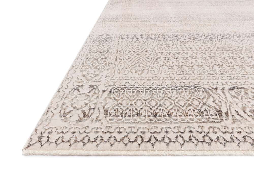 Loloi - Homage Ivory / Silver 3-9in x 5-9in Accent Rug - HOMAHOM-05IVSI3959 veiw 2