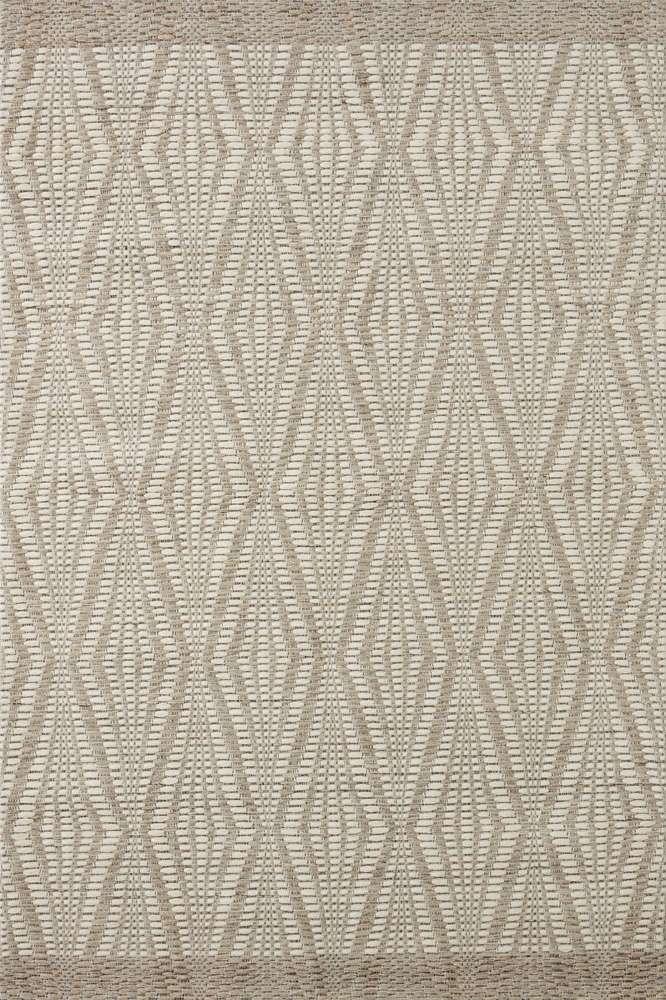 Loloi - Kenzie Ivory / Taupe 11-6in x 15 Area Rug - KENZKNZ-01IVTAB6F0 veiw 1