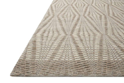Loloi - Kenzie Ivory / Taupe 11-6in x 15 Area Rug - KENZKNZ-01IVTAB6F0 veiw 2