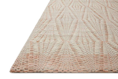 Loloi - Kenzie Ivory / Blush 5-0in x 7-6in Area Rug - KENZKNZ-01IVBH5076 veiw 2