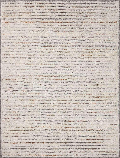 Loloi - Levitt Shag Ivory / Multi 2-3in x 4-0in Accent Rug - LEVTLEV-01IVML2340 veiw 1