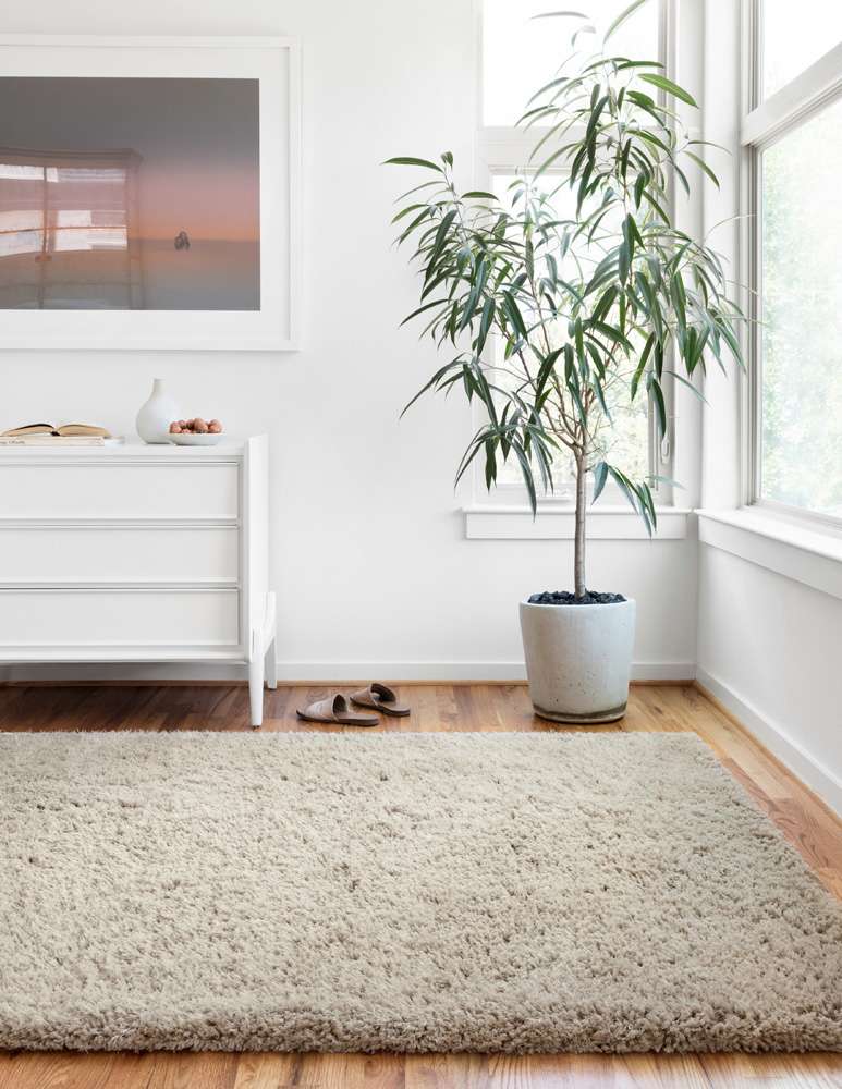 Loloi - Mila Shag Grey 2-3in x 3-9in Accent Rug - MMILMIL-01GY002339 veiw 2