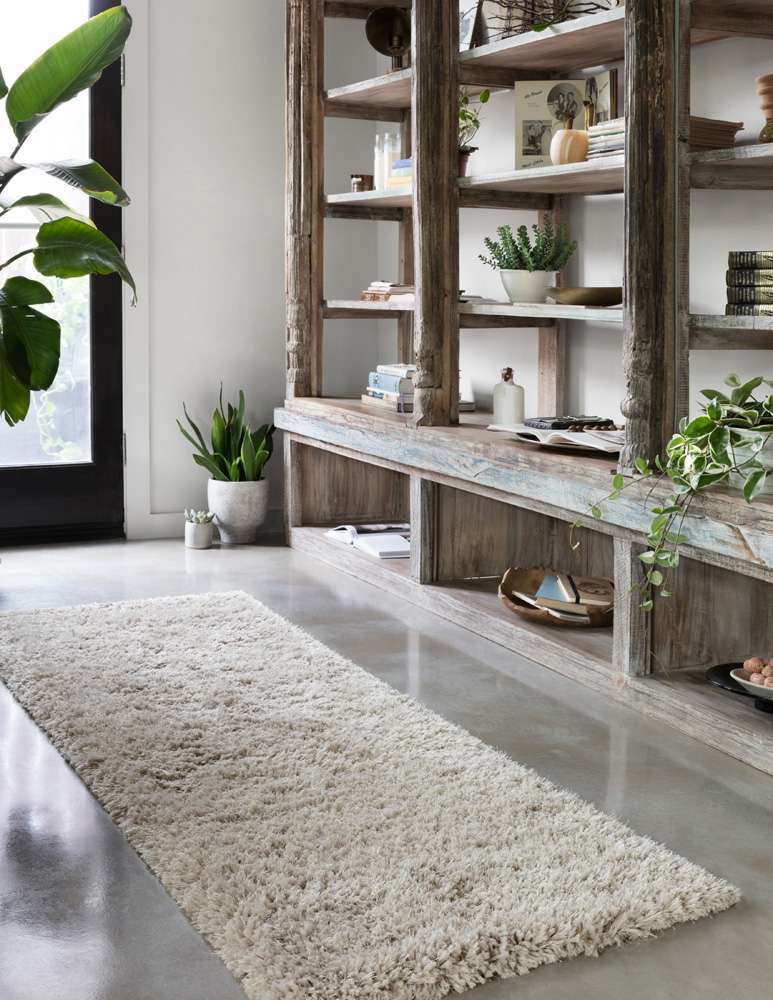 Loloi - Mila Shag Grey 5-0in x 7-6in Area Rug - MMILMIL-01GY005076 veiw 3