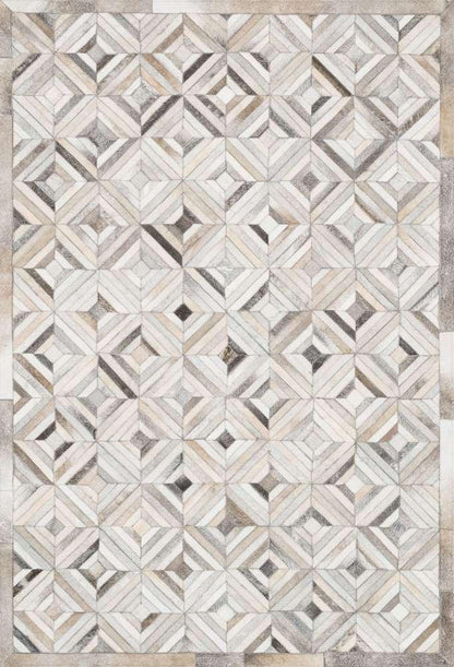 Loloi - Promenade Ivory / Grey 5-0in x 7-6in Area Rug - PROMPO-01IVGY5076 veiw 1