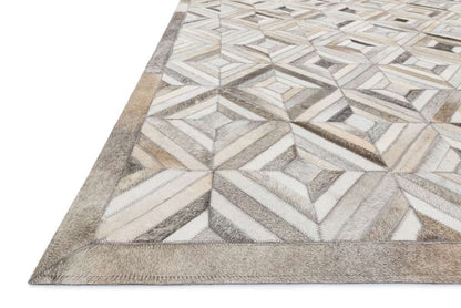 Loloi - Promenade Ivory / Grey 5-0in x 7-6in Area Rug - PROMPO-01IVGY5076 veiw 5