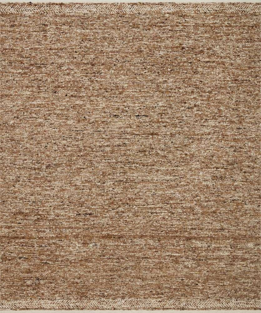 Loloi - Reyla Caramel / Ivory 7-9in x 9-9in Area Rug - REYLRLA-01CLIV7999 veiw 1