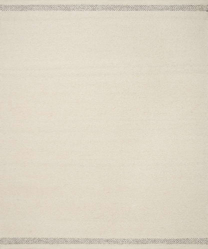 Loloi - Reyla Ivory / Silver 8-6in x 12 Area Rug - REYLRLA-01IVSI86C0 veiw 1
