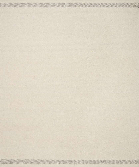 Loloi - Reyla Ivory / Silver 8-6in x 12 Area Rug - REYLRLA-01IVSI86C0 veiw 1