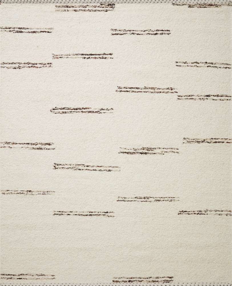 Loloi - Roman Ivory / Granite 18in x 18in Sample Rug - ROMAROM-03IVGN160S veiw 1