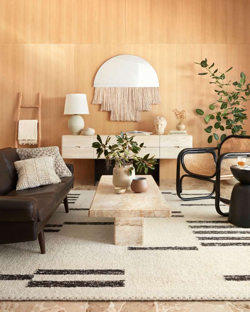 Loloi - Roman Natural / Bark 5-6in x 8-6in Area Rug - ROMAROM-01NABS5686 veiw 2