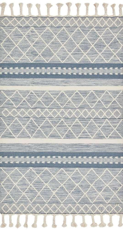 Loloi - Sawyer Teal 18in x 18in Sample Rug - SAWYSAW-04TE00160S veiw 1