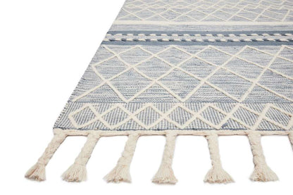 Loloi - Sawyer Teal 18in x 18in Sample Rug - SAWYSAW-04TE00160S veiw 3