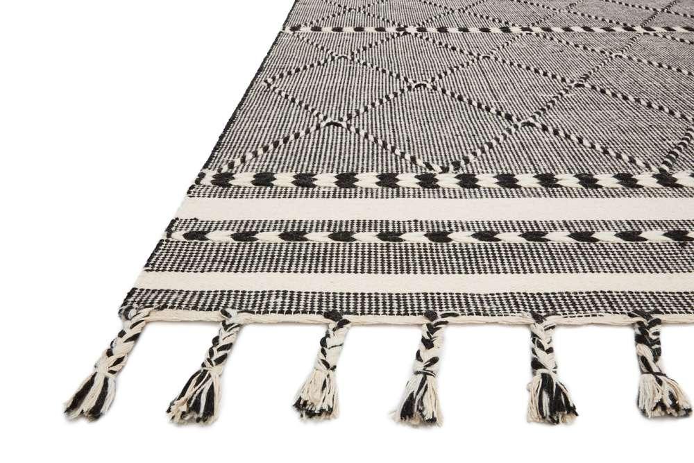Loloi - Sawyer Black 5-0in x 7-6in Area Rug - SAWYSAW-01BL005076 veiw 4