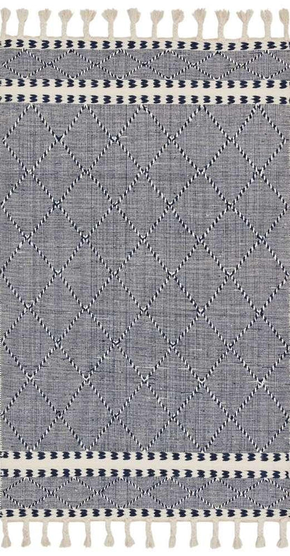 Loloi - Sawyer Navy 5-0in x 7-6in Area Rug - SAWYSAW-02NV005076 veiw 1