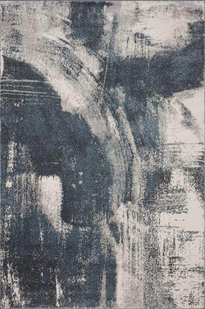 Loloi - Spirit Indigo / Ivory 5-3in x 7-6in Area Rug - SPRTSPI-04INIV5376 veiw 1