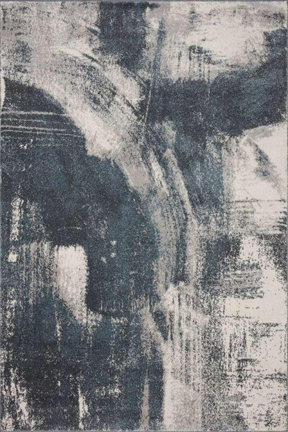 Loloi - Spirit Indigo / Ivory 5-3in x 7-6in Area Rug - SPRTSPI-04INIV5376 veiw 1