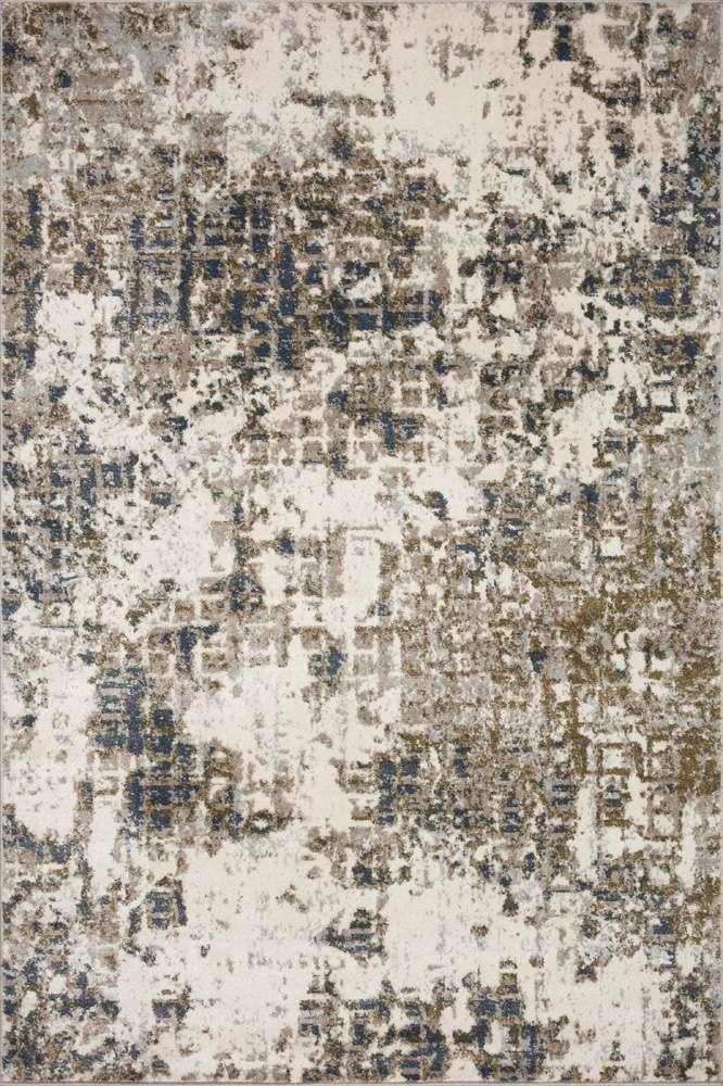 Loloi - Spirit Pewter / Olive 5-3in x 7-6in Area Rug - SPRTSPI-01PWOL5376 veiw 1