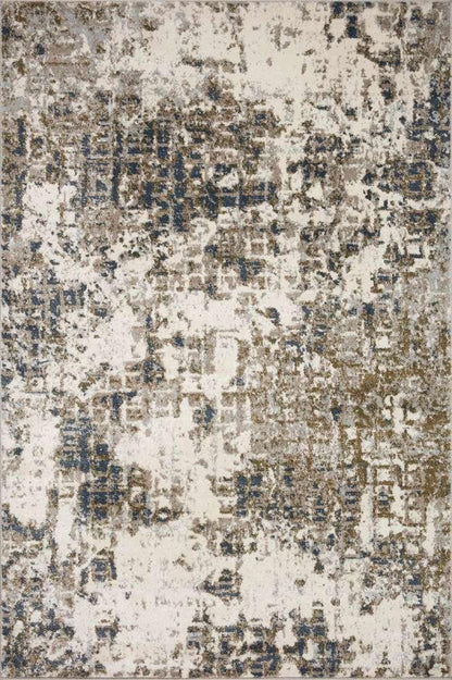 Loloi - Spirit Pewter / Olive 5-3in x 7-6in Area Rug - SPRTSPI-01PWOL5376 veiw 1