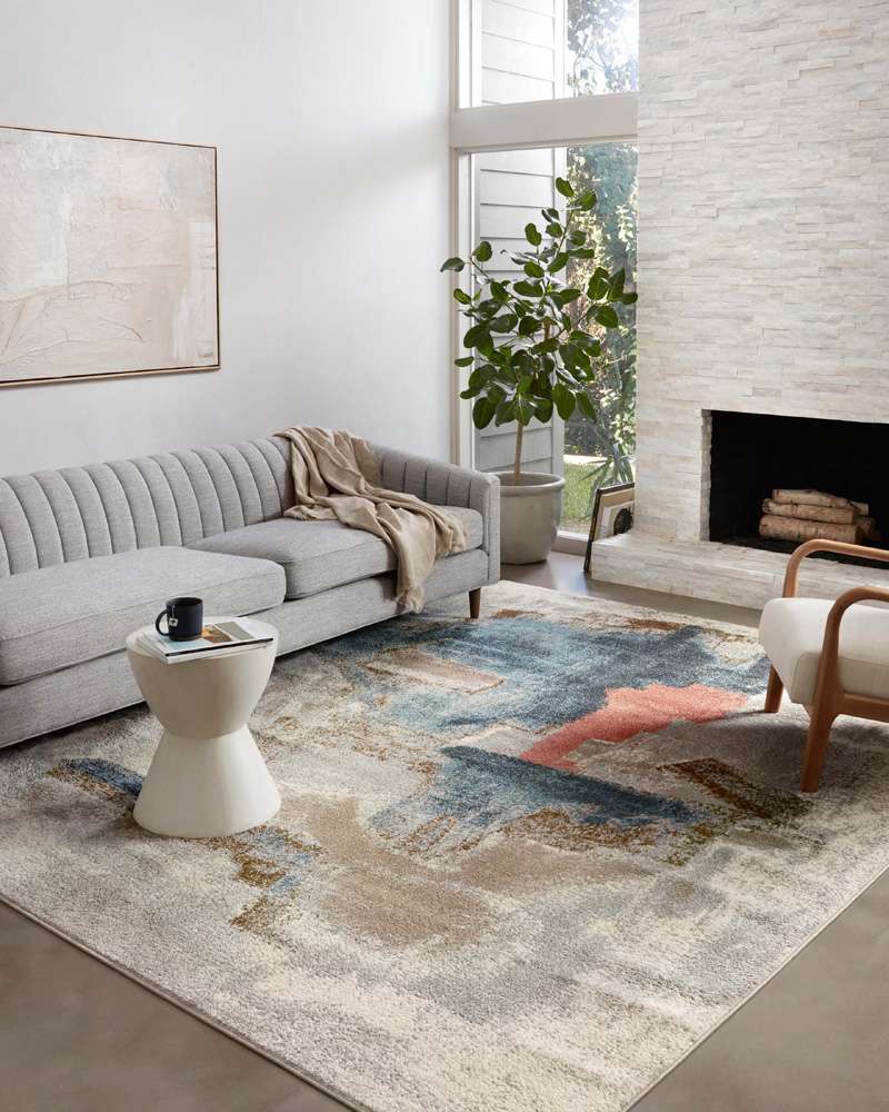 Loloi - Spirit Stone / Multi 7-10in x 10 Area Rug - SPRTSPI-05SNML7AA0 veiw 2