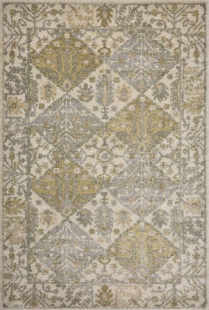 Loloi - Tamryn Beige / Multi 18in x 18in Sample Rug - TAMRTAM-01BEML160S veiw 1