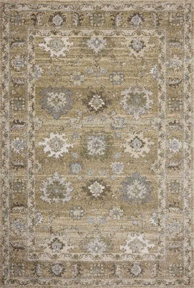 Loloi - Tamryn Sage / Stone 5-3in x 7-8in Area Rug - TAMRTAM-03SGSN5378 veiw 1