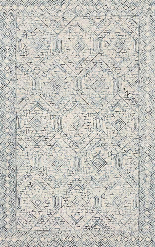 Loloi - Ziva Bluestone 5-0in x 7-6in Area Rug - ZIVAZV-03ZV005076 veiw 1