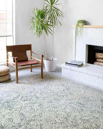 Loloi - Ziva Bluestone 5-0in x 7-6in Area Rug - ZIVAZV-03ZV005076 veiw 2