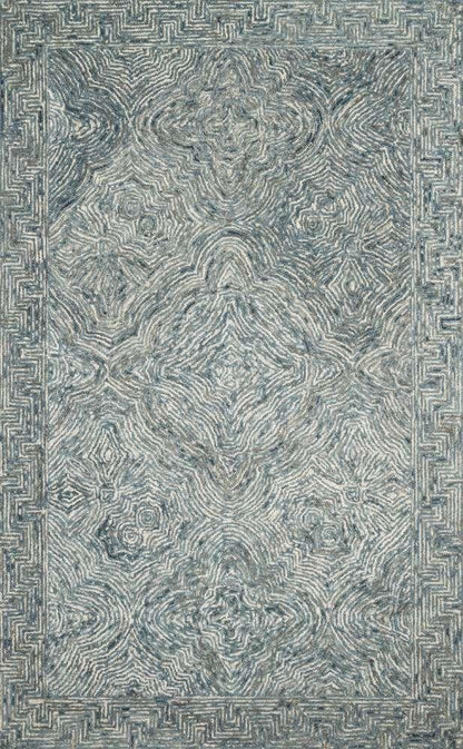 Loloi - Ziva Denim 5-0in x 7-6in Area Rug - ZIVAZV-04DE005076 veiw 1