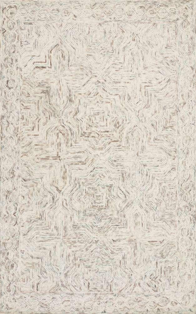 Loloi - Ziva Neutral 5-0in x 7-6in Area Rug - ZIVAZV-01NE005076 veiw 1