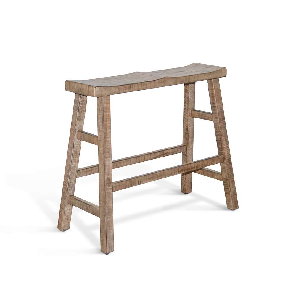 Sunny Designs - Marina -  Beach Pebble 30H Bench, Wood Seat - 1671BP-30 veiw 1