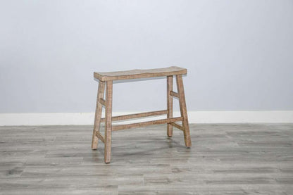 Sunny Designs - Marina -  Beach Pebble 30H Bench, Wood Seat - 1671BP-30 veiw 3