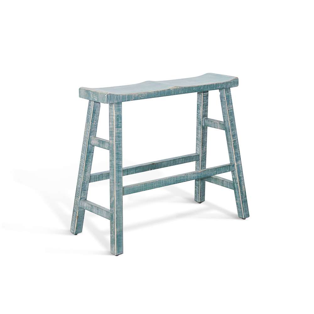 Sunny Designs - Marina -  Sea Grass 30H Bench, Wood Seat - 1671SG-30 veiw 1