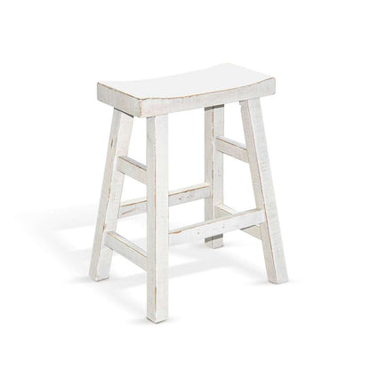 Sunny Designs - Marina -  Beach Pebble Counter Saddle Stool (Set of 2) - 1768WS-24 veiw 1