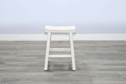 Sunny Designs - Marina -  Beach Pebble Counter Saddle Stool (Set of 2) - 1768WS-24 veiw 2