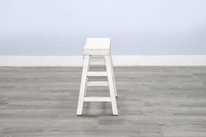 Sunny Designs - Marina -  Beach Pebble Counter Saddle Stool (Set of 2) - 1768WS-24 veiw 4
