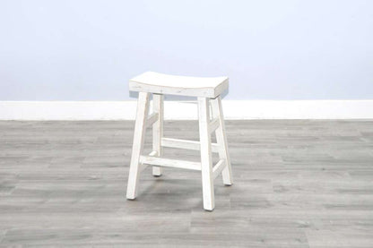 Sunny Designs - Marina -  Beach Pebble Counter Saddle Stool (Set of 2) - 1768WS-24 veiw 5