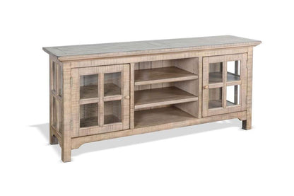 Sunny Designs - Marina -  Beach Pebble TV Console - 3655BP veiw 1