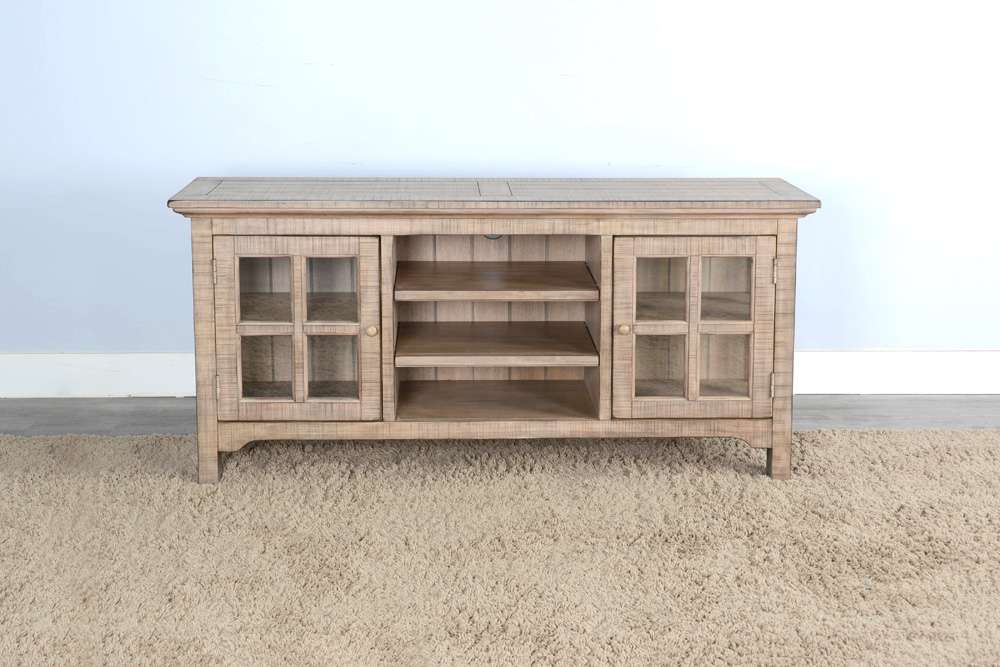 Sunny Designs - Marina -  Beach Pebble TV Console - 3655BP veiw 2