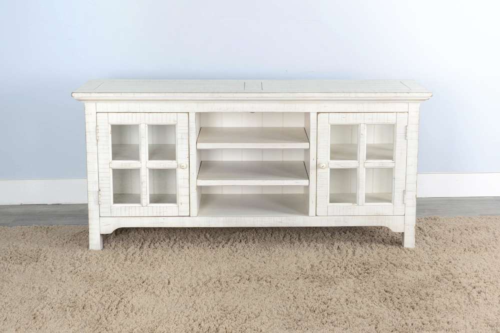 Sunny Designs - Marina -  Beach Pebble TV Console - 3655WS veiw 2